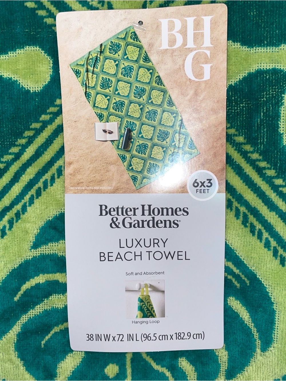 🌴BHG LUXURY BEACH TOWEL🍀